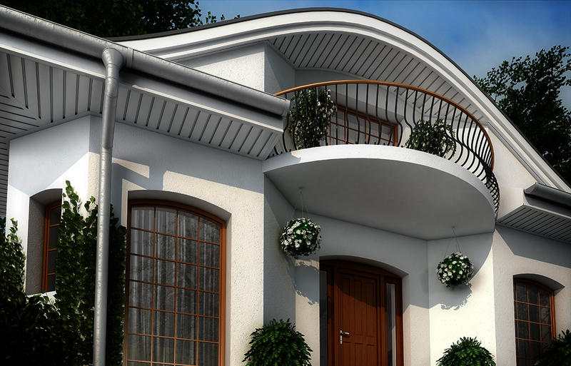 Soffit – White Panels