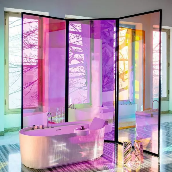 Plain Printed Glass Film