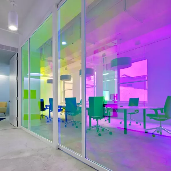 Plain Printed Glass Film